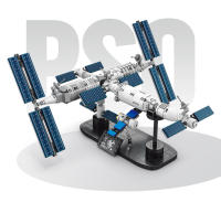 Bloques De Construcción Tiangong Estación Espacial Manned Modelo De Artesanía Para Niños Regalo De Cumpleaños Decoración De Espacio 1069 Piezas - details 3