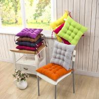 Cojín Grueso Y Colorido Para Silla Jardín Textil Nuevo Para El Hogar Colgante Para Oficina Comedor Cocina Estilo Sólido Material Poliéster Relleno De Algodón - details 0