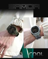Reloj Deportivo Para Hombre SANDA Con Pedometro Calorías Resistente Al Agua 50M LED Digital Militar Relogio Masculino 2145 - details 14