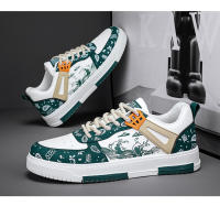 Zapatos De Cuero Y Lona Para Hombre Zapatillas De Cuero Con Transpirabilidad Estilo Coreano Casual Zapatos De Temporada Primavera/otoño - details 13