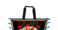 Nueva bolsa aislante plegable de gran capacidad, bolsa de hielo para exteriores, portátil, de aluminio, para mantener la frescura en el picnic. - details 17