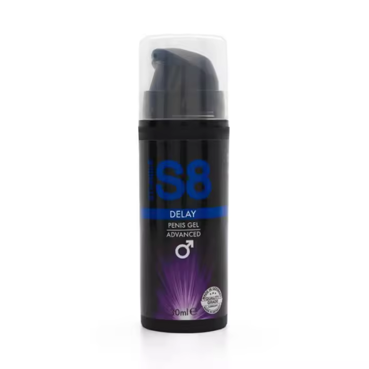 S8 RETARDANTE DELAY GEL PENE 30 ML HOMBRE MASCULINO RETARDANTE - 1