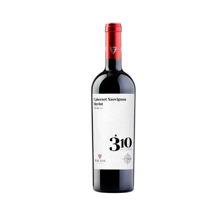 310 ALTITUDINE Cabernet Sauvignon & Merlot 2019 Vino tinto, tranquilo, seco, de Fautor, Moldavia - 1