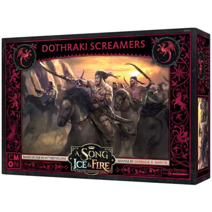 Saló Nova Imatge Juego de Mesa Asmodee Canción de Hielo y Fuego Aulladores Dothraki Pegi 14 - 1