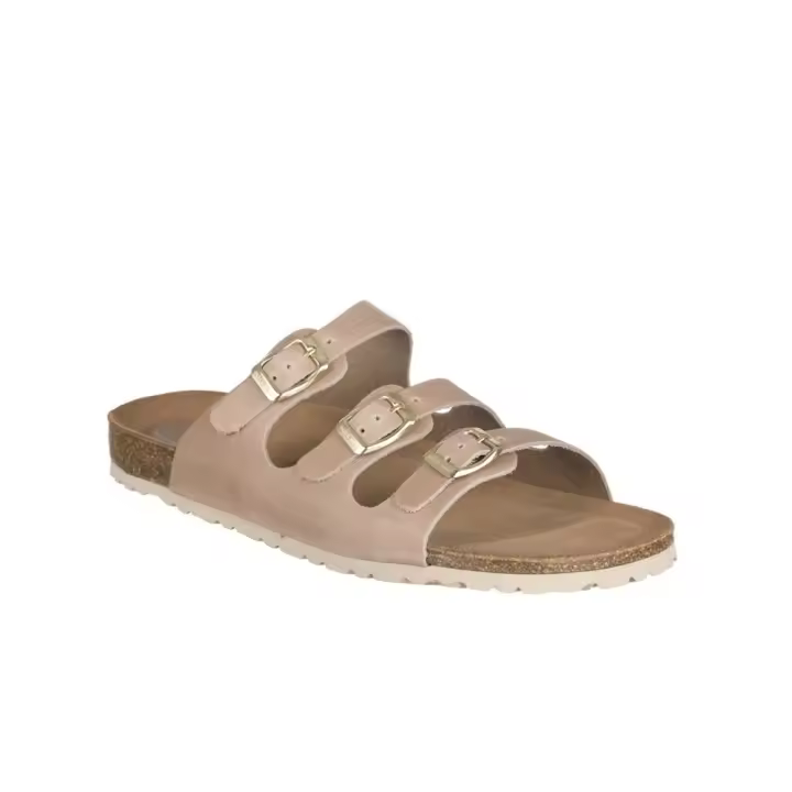 Sandalias Planas Inter-bios 7231 Mujer Beig - 1