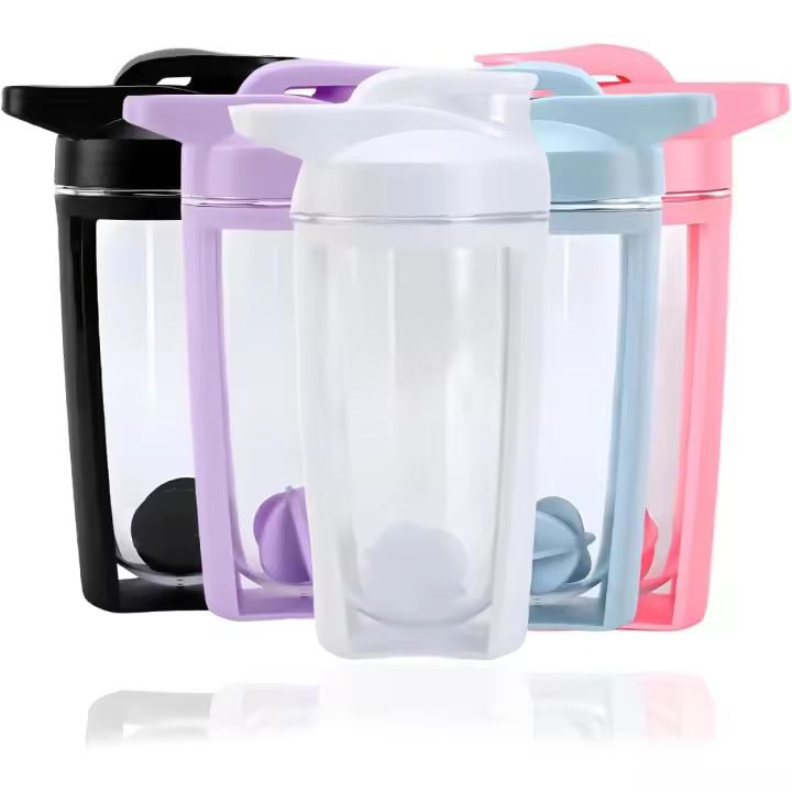 Botella de Agua Deportiva para fitness, botellas para batidos de proteínas, Botella para batidos, batidoras de Suplementos deportivos, Vase - 1