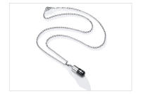 Collar De Hueso Vnox Para Hombres Y Mujeres Con Engrado De Cruz Urnita De Cremación Portador De Perfume Vial De Ashes Joyería Memorial Clásica Tendencia - details 8