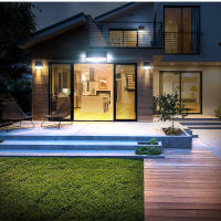 Lámpara Solar LED Para Decoración De Jardín Con 190 Luces Modos De Trabajo 4 IP65 Impermeable Sensor De Movimiento 5V ABS - details 6