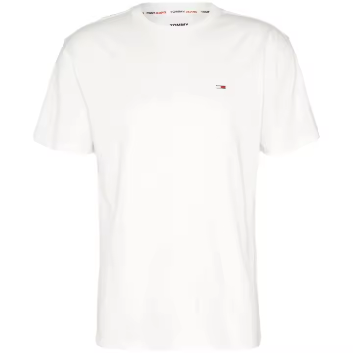 Camiseta Tommy Jeans Tjm Clsc Solid Tee para Hombre en color Blanco - 1