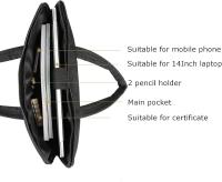 Maletín hard on ASA Oxford para Documentos para hombre, Bolso de Mano para Archivos, para Archivos de Papel - details 1