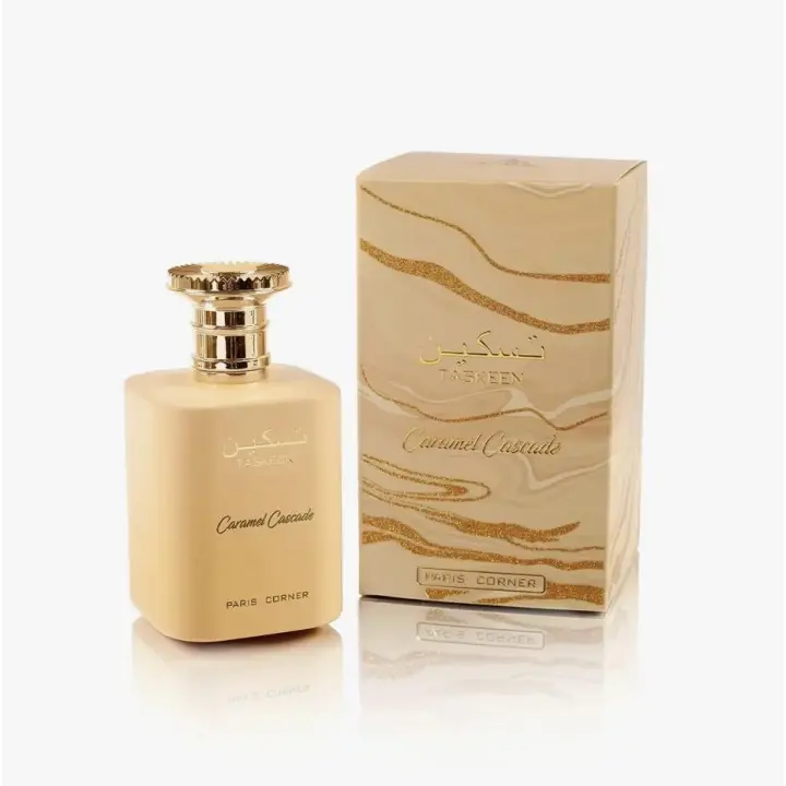 Perfume Taskeen Caramel Cascade Paris Corner 100ml - 1