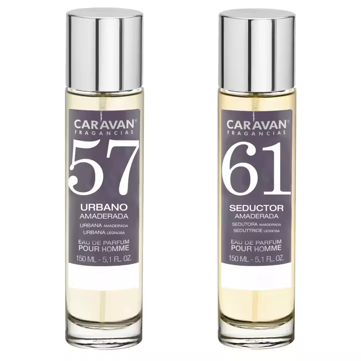 Set de 2 perfumes caravan hombre nº61 y nº57 - 1