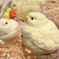 Juguete De Cumpleaños Para Niños Pollo Suave De Silicona Hecho a Mano Color Amarillo Squishy Pollo Kawaii Regalo Para Niños - details 4