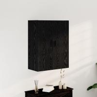 Armario de Pared vidaXL Negro Roble 69,5x34x90 cm Madera Elaborada - details 0