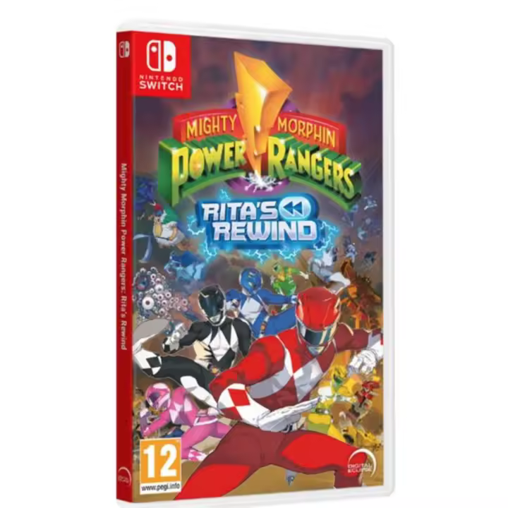 MIGHTY MORPHIN POWER RANGERS RITAS REWIND SWITCH PAL ESPAÑA NUEVO FISICO PRECINTADO ESPAÑOL  - Videotec - 1