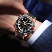 Reloj De Cuarzo Para Hombre QINGXIYA Moda Deportiva Impermeable Con Correa De Silicona Luminoso Y Calendaría Relogio Masculino - details 6