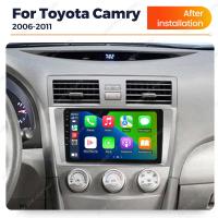 Reproductor Multimedia Para Coche Android OS Pantalla Táctil CarPlay Para Toyota Camry 7 XV 40 50 2006-2011 Navegación GPS WIFI Doble Din 2G RAM Soporte Para Control Del Volante - details 2