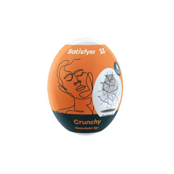 SATISFYER HUEVO MASTURBADOR MASCULINO CON HYDRO-ACTIVE JUGUETES SEXUALES - 1
