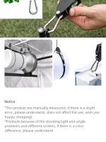 2pcs Gancho De Palanca Ajustable De 8 Pulgadas Para Cultivo De Plantas Lámpara De Tenda Cuerda Gancho De Pulley Reinforced - details 7
