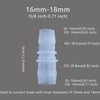 Conector De Tubo Flexible Plástico 5pcs Reductor De Barbaco Adaptador De Reparación De Agua Para Jardín Acuario Laboratorio - details 34