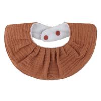 Babero De Algodón Doble Capa Para Bebés Con Estampado De Dibujos Animados Paño De Saliva Y Burp Para Regalos De Baño Unisex - details 1