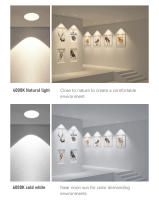 10PCS Lámpara De Foco LED GU10 120V-230V Brillante Y Sin Parpadeos Luz Cálida 3W-8W Puede Reemplazar Lámparas Halógenas De 20W 50W - details 3