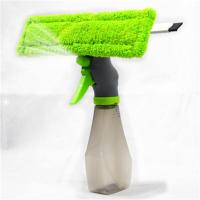 Combo de limpieza de ventanas profesional: escobilla de goma, cepillo de microfibra para ventanas y botella rociadora de agua - details 1