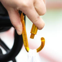 Gancho Para Manillar De Bicicleta Y Scooter Eléctrico Gancho Anterior De Aluminio Negro Clip Sin Perforación Para Manillar De Motocicleta - details 3