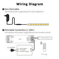 Tiras De LED COB 12V Alta Densidad Flexible 2M 3M 5M Luz Blanca Cálida Dimmable Para Decoración De Hogar Y Habitación - details 12