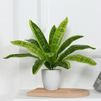 1PC Planta Artificial De Magnolia Evergreen Para Decoración De Mesas En Hogar Y Restaurantes Arreglo Floral De Vaso DIY - details 0