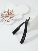 Afeitadora Portátil Para Hombres De Acero Inoxidable Herramienta De Peluquería Y Afeitar Accesorios De Salon Unidad Individual - details 1