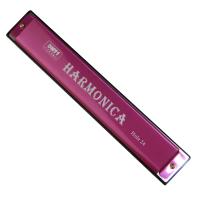 Harmonica De Octava Ajustable 24 Agujeros Key De C Con Estuche 4 Colores Instrumento Musical Metálico Mejorado 2022 - details 3