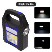 Lámpara Portátil Solar COB LED Farol De Emergencia Impermeable Recargable Por USB Lámpara De Trabajo Para Camping Y Senderismo Al Aire Libre - details 2