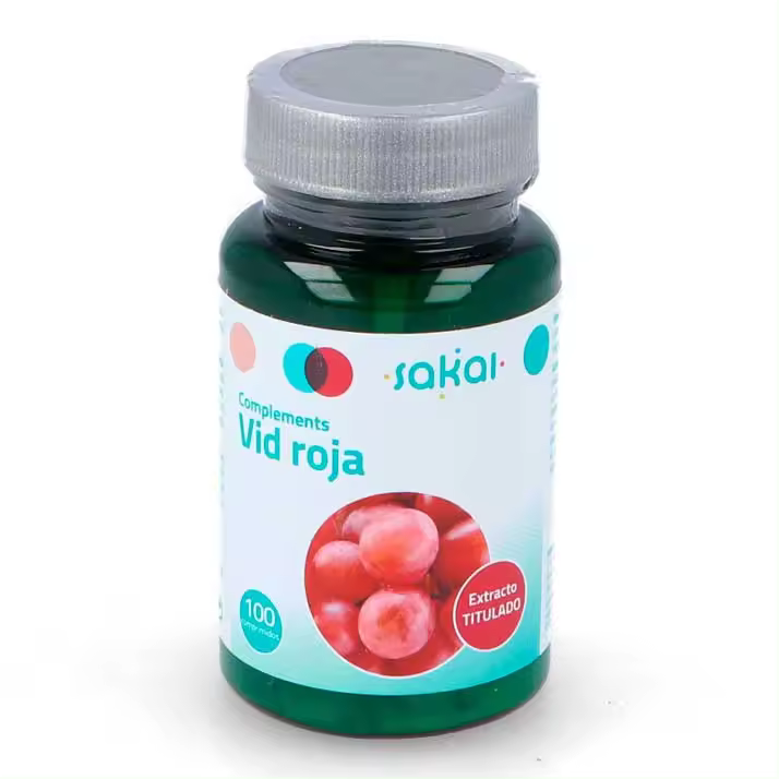 Sakai Extracto de Vid Roja con Polifenoles - Ayuda a la Circulación - Producto Vegano - 1