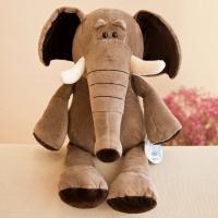 Muñeco De Peluche De 25cm Kawaii Con Animales Del Bosque León Tigre Elefante Mono Zorro Juguetes Para Dormir De Peluche Realistas Para Niños - details 31