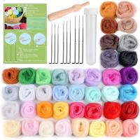 Kit Completo De Felteado a Puntas KRABALL Con Herramientas Y Suministros Lana De Felt Para Fabricación De Muñecas Artesanía DIY Accesorios De Tricoterapia - details 10