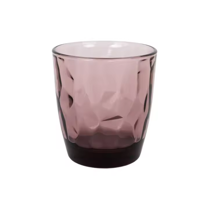 Cofan Set de vasos de agua | Modelo Jade | Capacidad: 30,5 cl | Disponibles en packs de 6 unidades (Color Púrpura) - 1