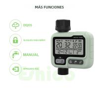 Eshico HCT-322 Timer De Agua Automático Para Jardín Máquina De Riego Digital Inteligente Con Válvula De Soplete Para Uso Exterior Ahorro De Agua Y Tiempo - details 5