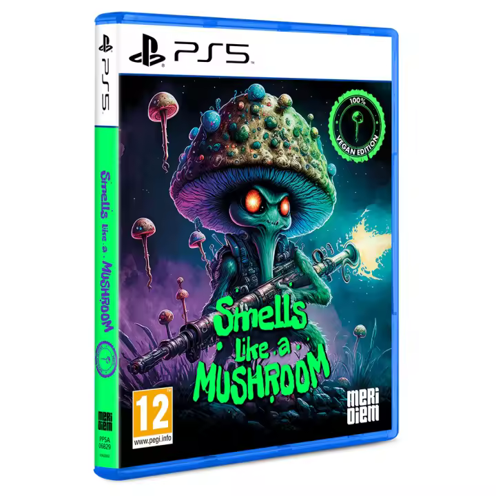 SMELLS LIKE A MUSHROOM PS5 - Nuevo a Estrenar - PAL España - Meridiem Games - Shooter Tercera Persona - 1
