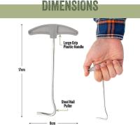 Extractor de clavos para Tienda/accesorio esencial para acampar/ligero y portátil, muy ajustado para uso en Exterior - details 1