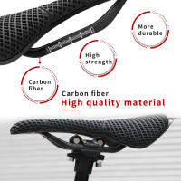 Sillín De Bicicleta COEVLO M5 3D Imprimido En Fibra De Carbono Hueco Para MTB Y Ciclismo De Carretera Cómodo Transpirable Unisex - details 6