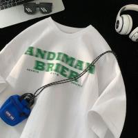 Camiseta De Algodón Para Hombre Estampado De Gato Adorable De Alta Calidad Manga Corta Casual Suelta Y2k Top Para Gimnasio Deporte - details 2