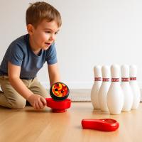 🎳 Set de Bolos para Niños – Juego de Bowling Infantil con Bolos, Lanzador y Bola | Juguete Deportivo +3 Años - details 0