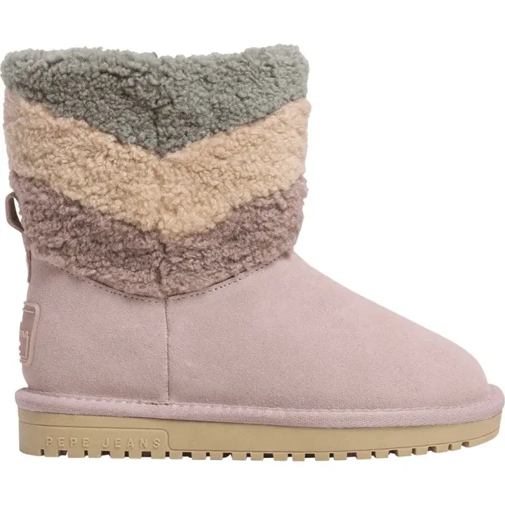 Pepe Jeans Botines Diss Fur Rosa Niña - 1