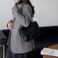 Nueva Bolso De Hombro Para Mujer De Moda Versátil Y De Lujo Con Cadena Gran Capacidad Bolsa Lingge Bolso Mensajero Casual De PU Con Lining De Poliéster - details 5