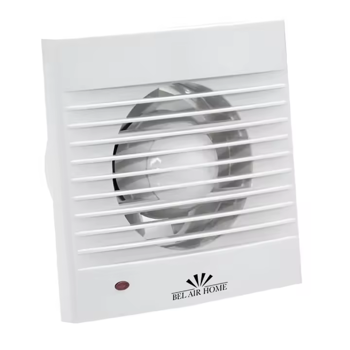 Extractor de aire para baño BEL AIR HOME Gravana en blanco - Ventilación potente y silenciosa - 1