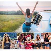 Bolsa De Cintura Para Mujer Moda Con Correa Ajustable Y Estuche Para Pecho De Nylon Unisex Para Viajes Y Ocio Al Aire Libre - details 4