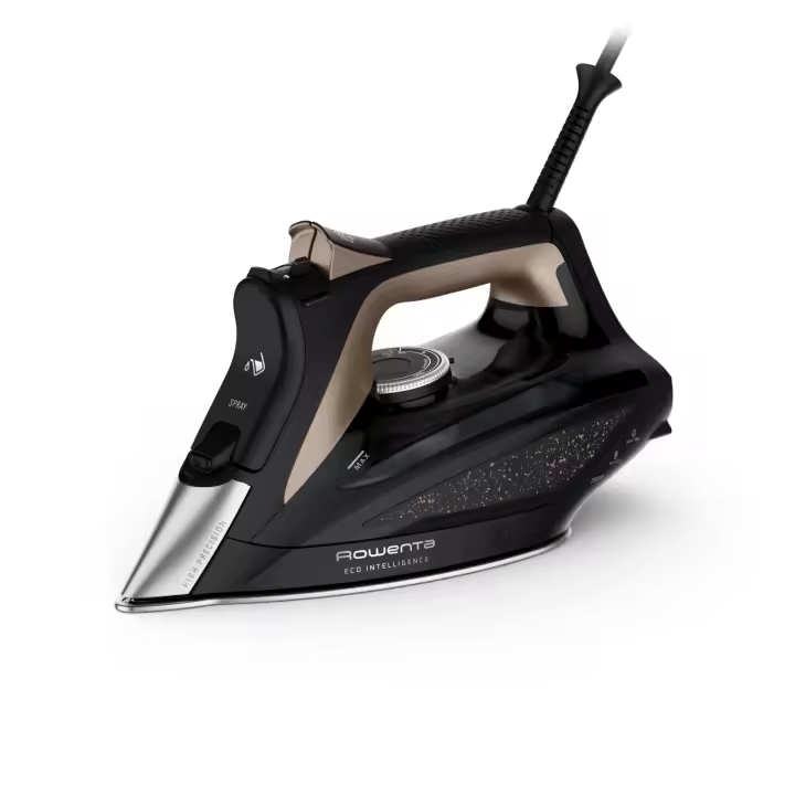 Plancha de vapor Eco Intelligence de Rowenta, tecnología Eco Intelligence, diseño ecorresponsable, potente distribución del vapor, punta de alta precisión, segura y fácil de usar, DW6341D1 - 1