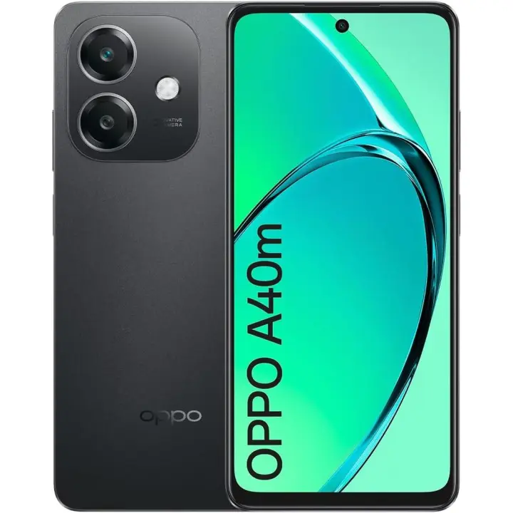 OPPO A40m - Smartphone Libre, 16GB(8GB+8GB) 256GB, Pantalla HD+ LCD 6.7", Cámara 50+2+8 MP, Android, Batería 5100mAh, Carga Rápida 45W - 1