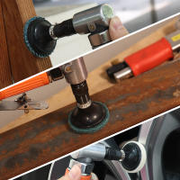 Mini Polidor De Ángulo 90 ° 1/4" Máquina De Grabado Pneumática Para Pulido Y Molienda Con Disco De Arena Y Abrazaderas Rotativas De Abrasivos - details 12